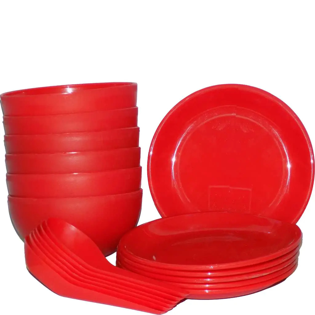 Soup Bowl Set with Spoon and Saucer