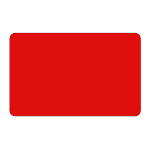 Bright Red Aluminium Composite Panel