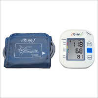 Digital Blood Pressure Monitor - Plastic Build, 8.7 Inch Size, 0.01 Accuracy | Digital Display, Battery Powered