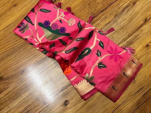 bsoft silk manobangdi paithani saree