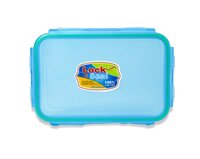 Transparent Kids Lunchbox 800 Ml With Spoon and Fork