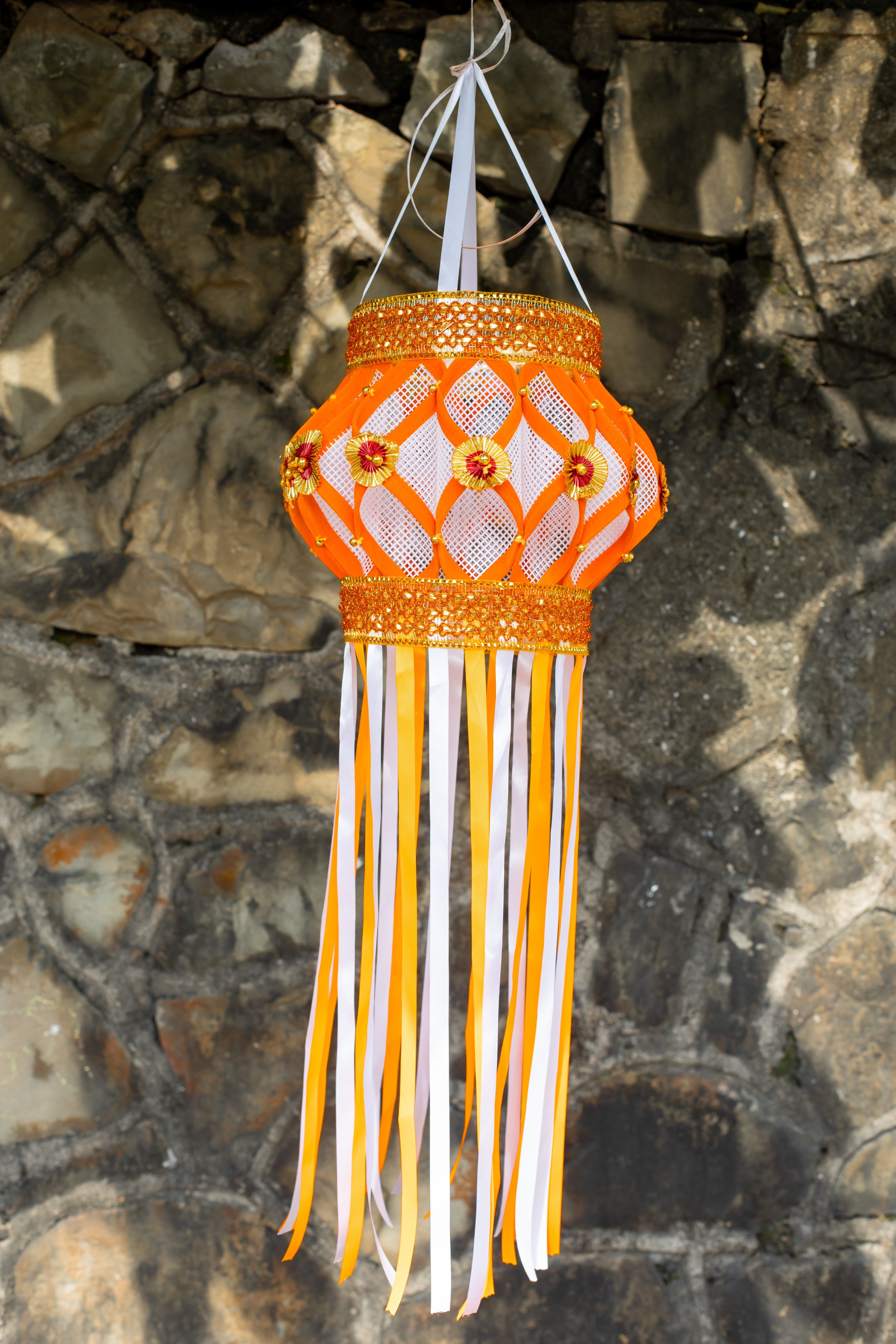 Orange Lantern Kandil for diwali