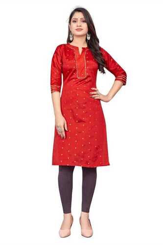 silky kurti