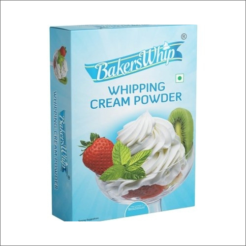 Bakershwhip Whipping Cream Powder - 500g Free Flowing Creamy Texture Ideal for Desserts 6 Months Shelf Life