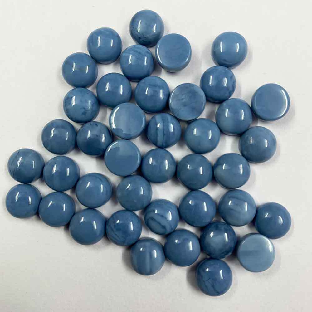 Blue Opal Round Cabochon Loose Gemstones