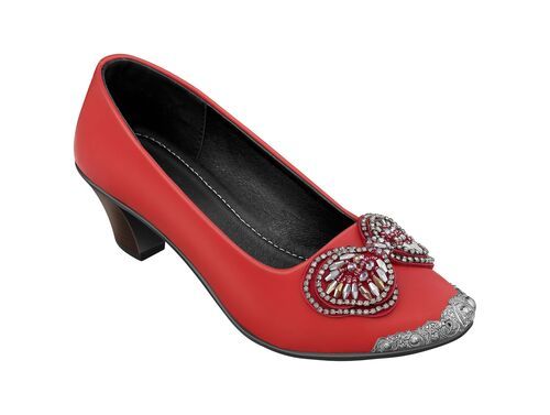 Ladies Red Heel Bellies