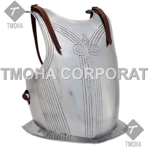 Medieval Wearable Breastplate Armor Suit Armor Jacket Muscle Armor Medieval Fleur Breastplate MJ0045