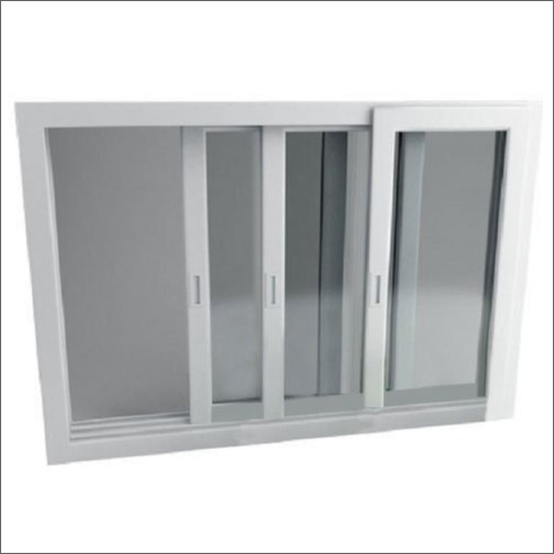 3 Track Sliding UPVC Glass Window