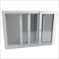 3 Track Sliding Upvc Glass Window - Application: Commercial