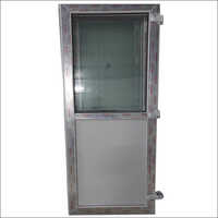 Upvc Hinged Door - Color: Grey