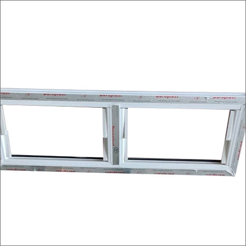 2 Track White UPVC Window Frame