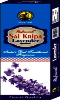 Black Rajkamal Fancy Sai Kripa Lavender  Agarbatti