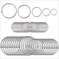 Book Loose Leaf Binder Ring - Color: Silver