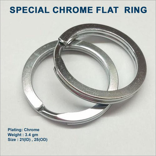 Silver Special Chrome Flat Ring