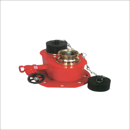2 Way Inlet C Breeching - Stainless Steel , Durable Design for Easy Fire Brigade Access