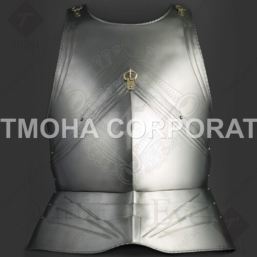 Medieval Wearable Breastplate Armor Suit Armor Jacket Muscle Armor European chest plate fluted MJ0066
