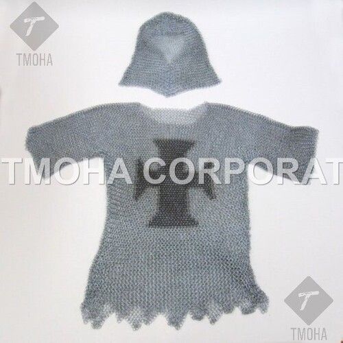 Chainmail Shirt W/ Full Sleeves Warrior's Costume - Wearable Costume Armor