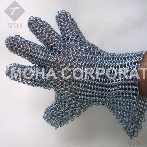Medieval Chainmail Armor Suit Fully Wearable Skirt  Chain Mail Gauntlets MC0016