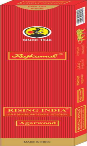 Black Rajkamal Rising India Agarwood Agarbatti 16Gm