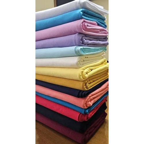 Multicolor Cotton Sinker Fabric