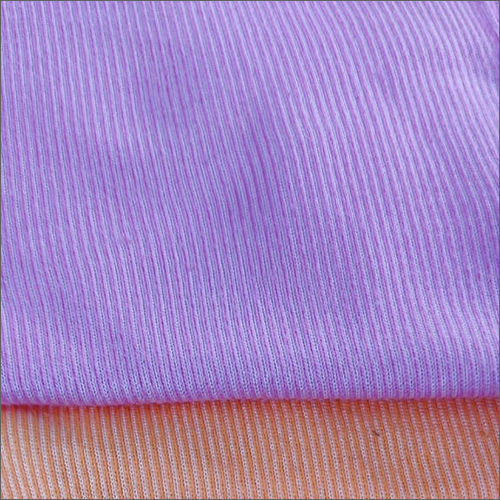 Multicolor Semi Combed Polyester Blend Fabric