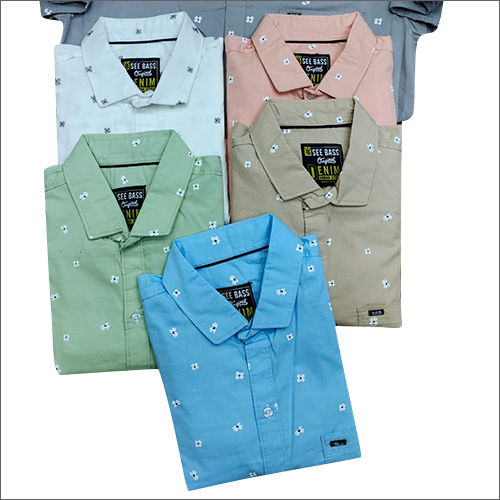 Washable Mens Printed Shirts