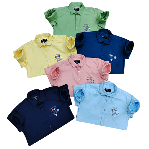 Mens Dobby Lycra Shirts