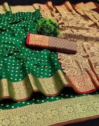 Kanjivaram Art Silk  Jacquard Saree