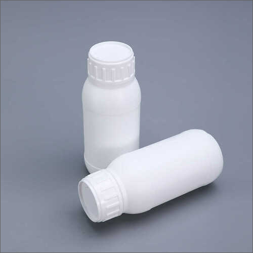 250ml Pesticide Bottle - Plastic Material, Round Shape, 200ml Capacity | Ideal for Easy Application and Storage of Pesticides