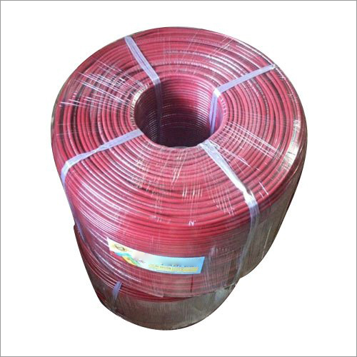 Single Core Aluminum Wire - Aluminum, Red, PVC Insulated | No Crack, No Leakage, Weather Resistant, Water Resistant, Durable