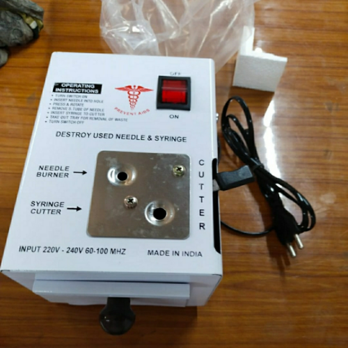 syringe needle cutter