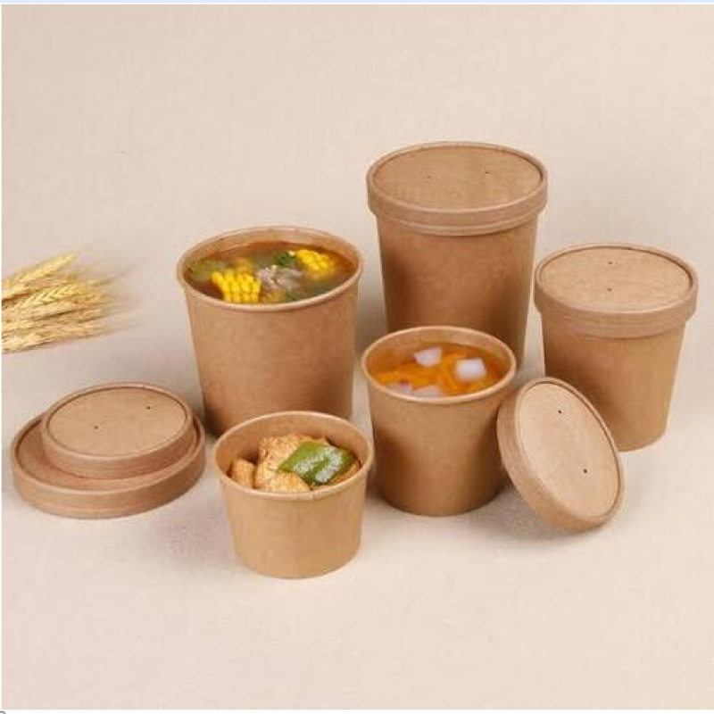 Paper Containers - Color: Brown
