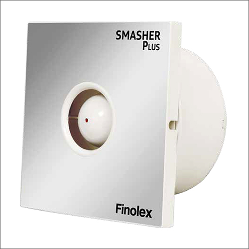 White Smasher Co-Axial Plus Silver Exhaust Fan