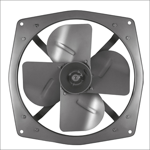 HD Exhaust - Metal Grey, Wall Mounted Exhaust Fan | 4 Blades, 90-550 Watt Power, 900-1400 RPM Speed