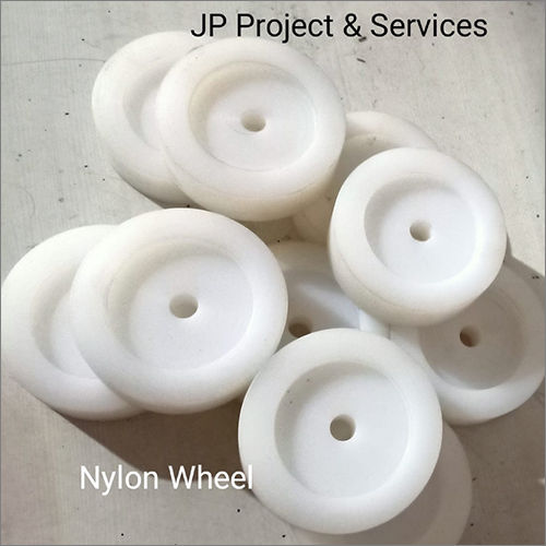 Galvanized White Nylon Wheel