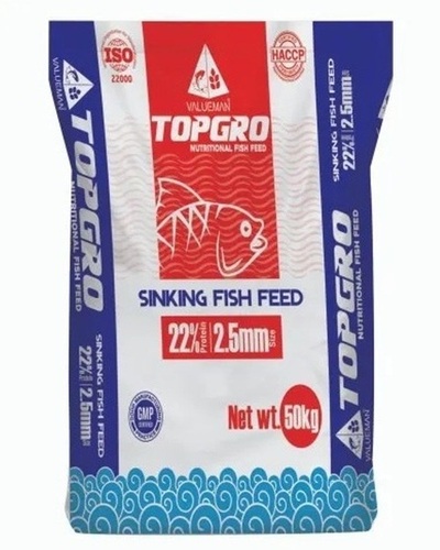 Topgro Sinking Fish Feed Size (1.8 - 2.5/2.8) 22P/4F to 28P/4F