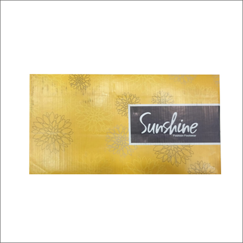Multicolor Footwear Corrugated Box