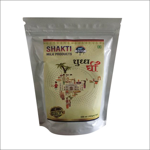 500ml Pure Buffalo Shuddh Ghee - Raw, Yellowish Color , Original Flavor | Suitable for All Ages, 6 Months Shelf Life, Bottle Packaging