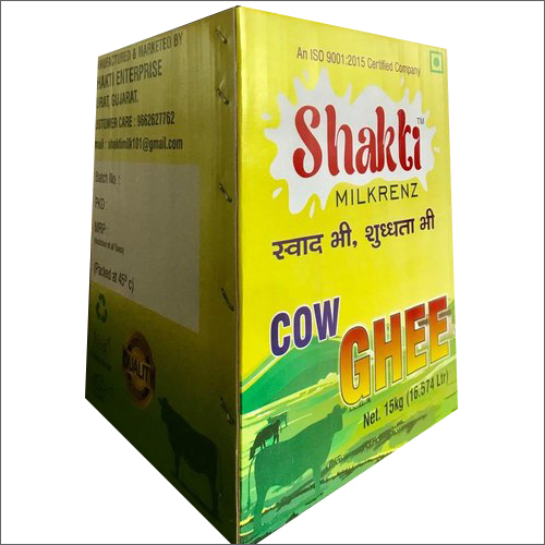 15kg Cow Ghee - Raw, Yellowish Color | Rich Source of Vitamins A, D, E & K, Aids Gut Health, Suitable for All Ages