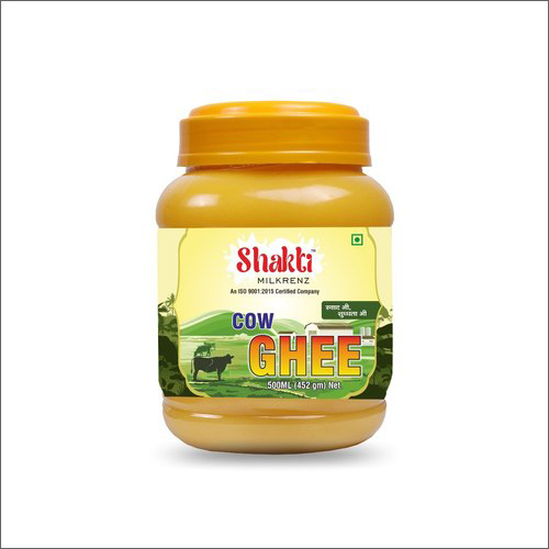 Cow Desi Pure Ghee - Raw Yellowish Dairy Nourishment | Original Flavor, 6 Months Shelf Life, Suitable for All Age Groups