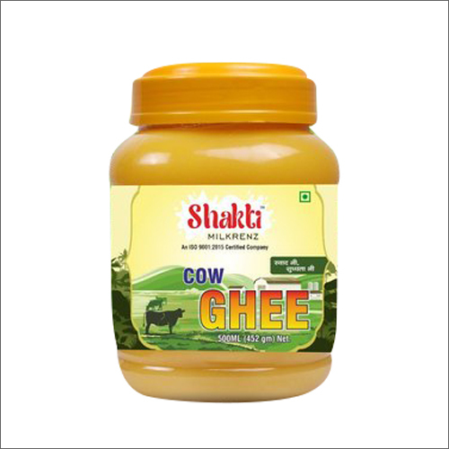 Desi Cow Ghee - 500ml, Raw Yellowish Original Flavor | Perfect for All Ages, Box Packaging, 6 Months Shelf Life