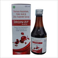 200 ML Ferrous Ascorbate Folic Acid And Zinc Sulphate Syrup