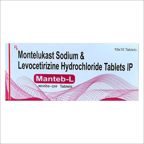 Montelukast Sodium 10 mg And Levocetirizine Hydrochloride 5mg Tablets IP