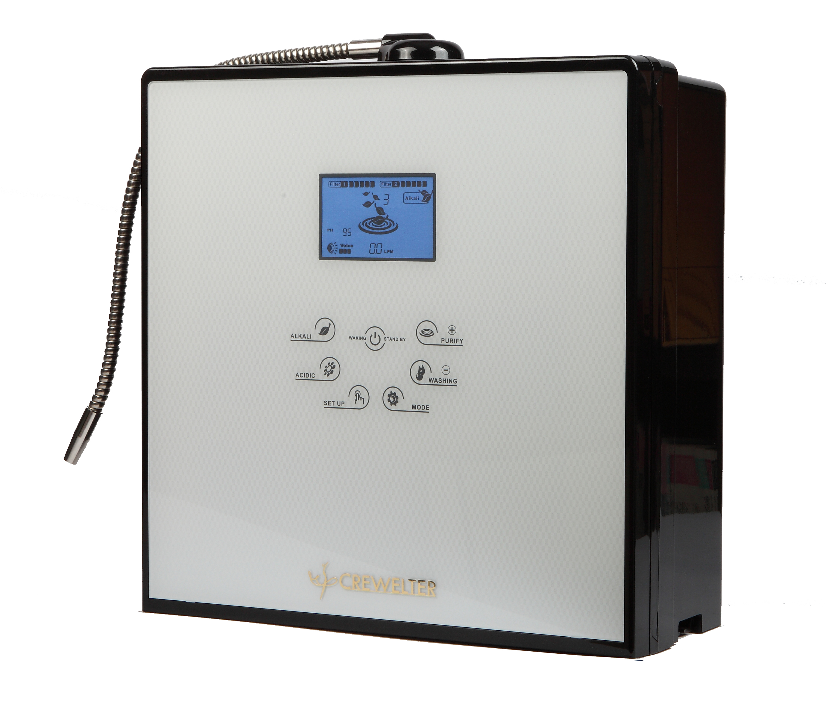 Crewelter Alkaline Water Ionizer Machine