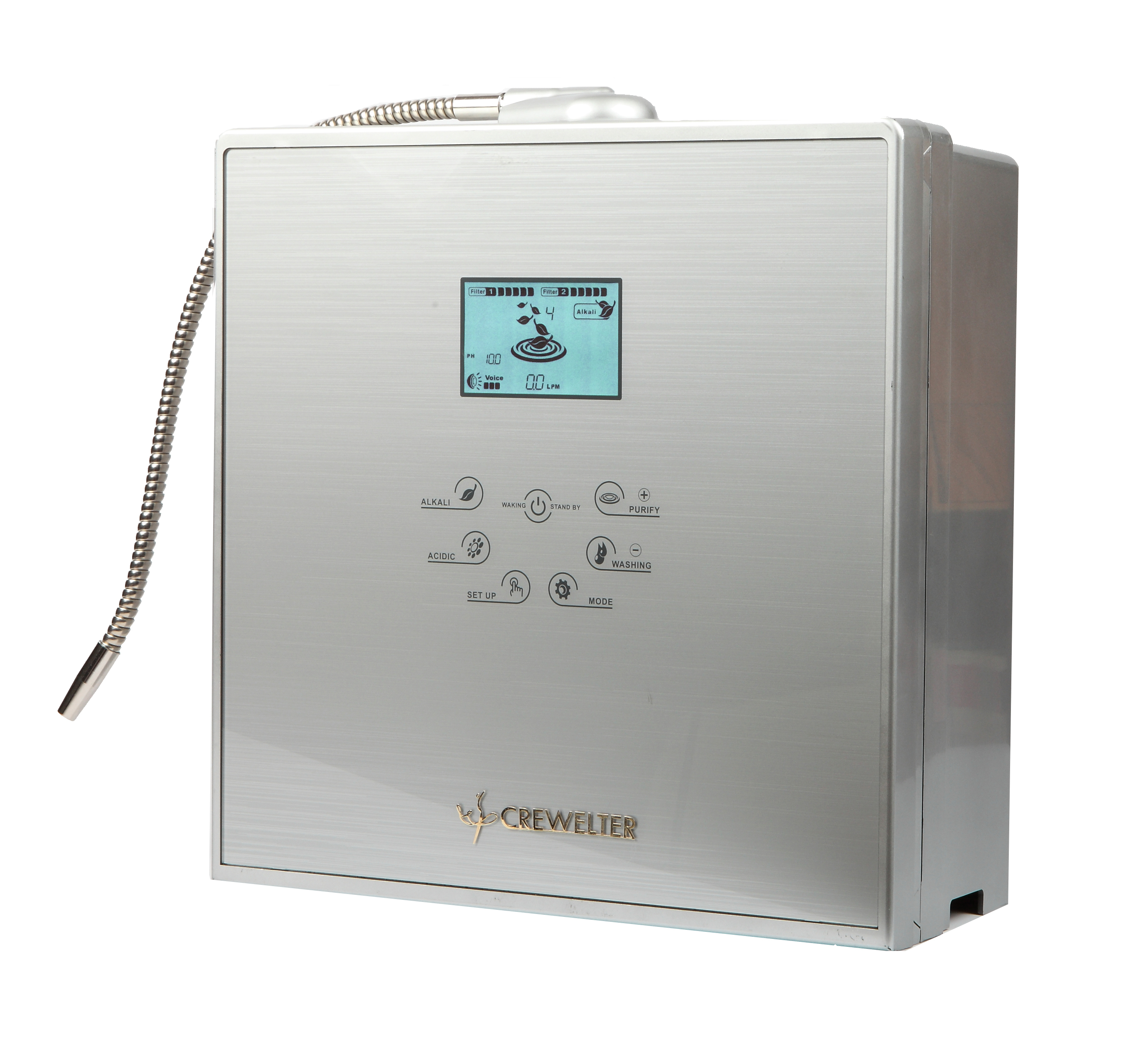 Crewelter Alkaline Water Ionizer Machine