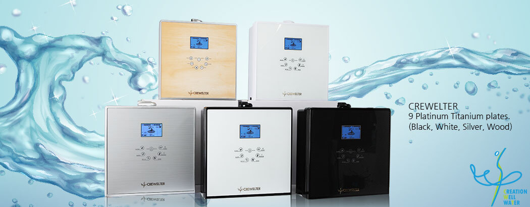 Crewelter Alkaline Water Ionizer Machine