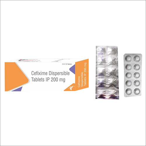 200 mg Cefixime Dispersible Tablets IP