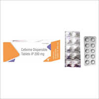 200 mg Cefixime Dispersible Tablets IP