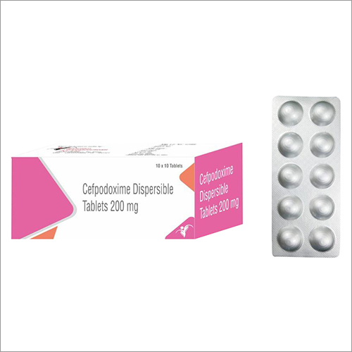 200 mg Cefpodoxime Dispersible Tablets