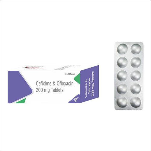 200 Mg Cefixime And Ofloxacin Tablets Specific Drug